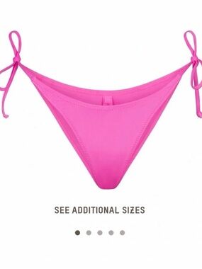SKIMS bikini bottom in TAFFY